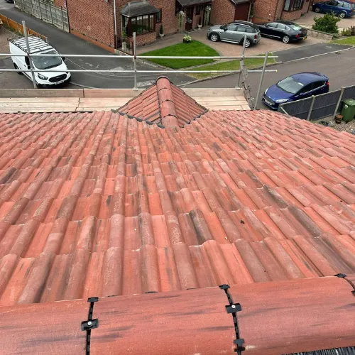 A recent roof job we completed in Lichfield